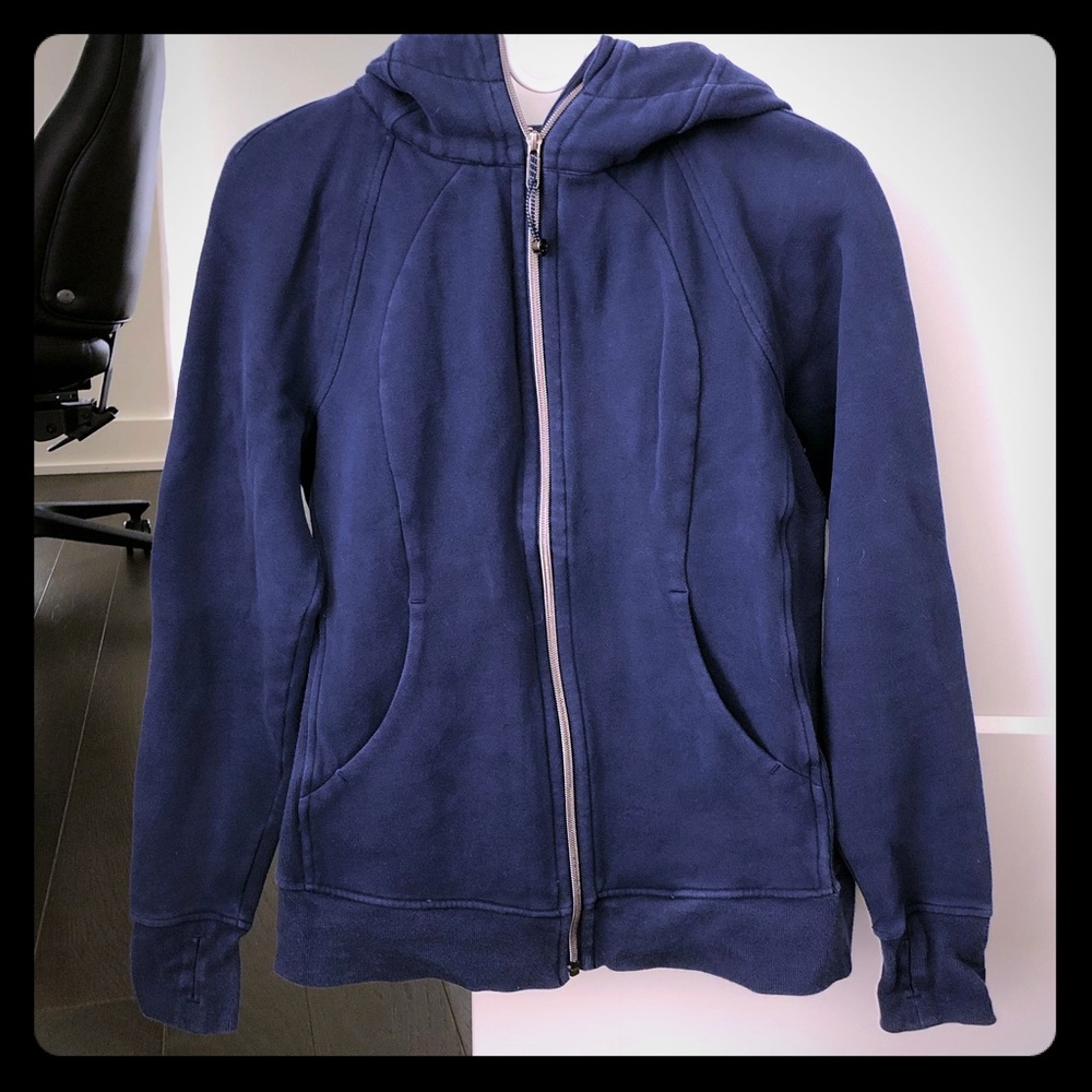 Lululemon Navy Scuba Hoodie 10